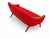1960s Adrian Pearsall Sofa With Walnut Arms For Sale - Image 5 of 6