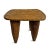 Vintage small tribal Nupe stool. Hand carved from a solid piece of wood with natural finish. Modern rustic style which...