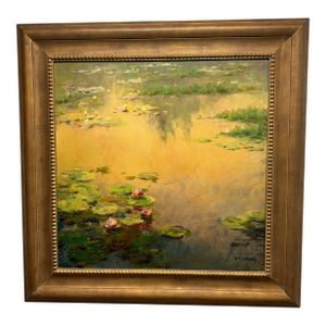 Oil on Canvas Impressionist Painting by Henri Dupree