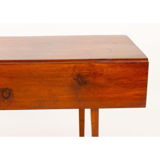 American Large Cherrywood Wake Table For Sale - Image 4 of 12