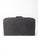 Vintage 1930s Belber Black Leather Suitcase With Green Interior For Sale - Image 11 of 18