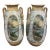 Nippon Morriage Hand-Painted Vases, a Pair For Sale