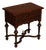 Theodore Alexander Castle Bromwich Antiqued Wood Lowboy End Table For Sale