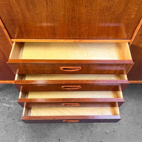 Mid-Century Mahogany Highboard, 1960s For Sale - Image 16 of 18