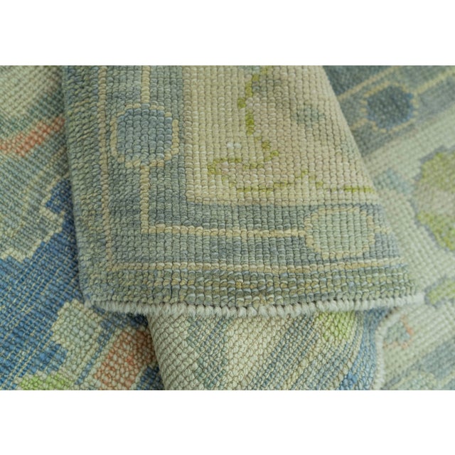 Turkish Oushak Rug 3'10" x 5'4" #20109 For Sale In Houston - Image 6 of 8