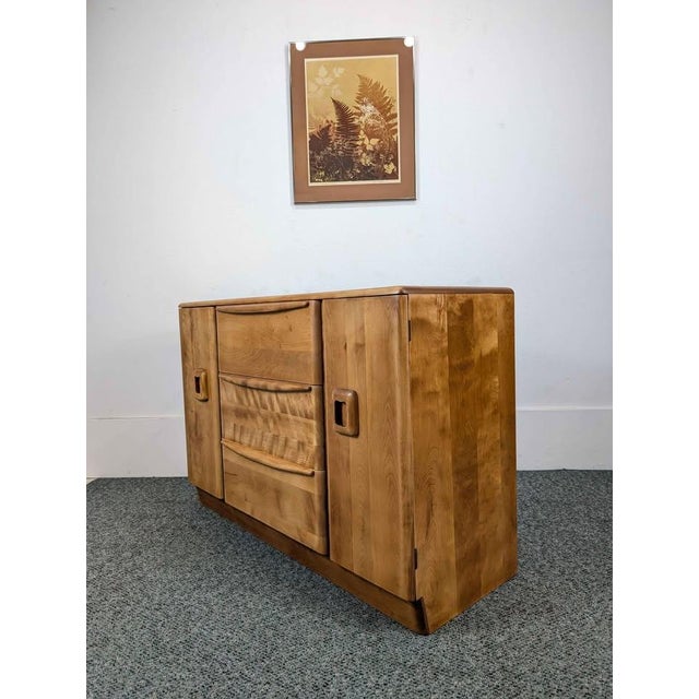 Mid-Century Modern 1960s Heywood Wakefield Bar Buffet / Credenza For Sale - Image 3 of 10