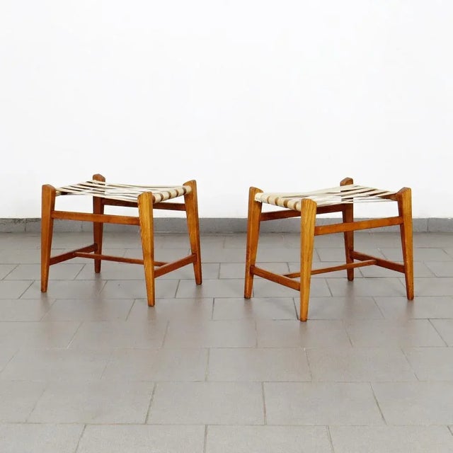 Set of Stools from Jizba, in Very Good conditions. Designed 1960 to 1969 I have official proof of authenticity such as...
