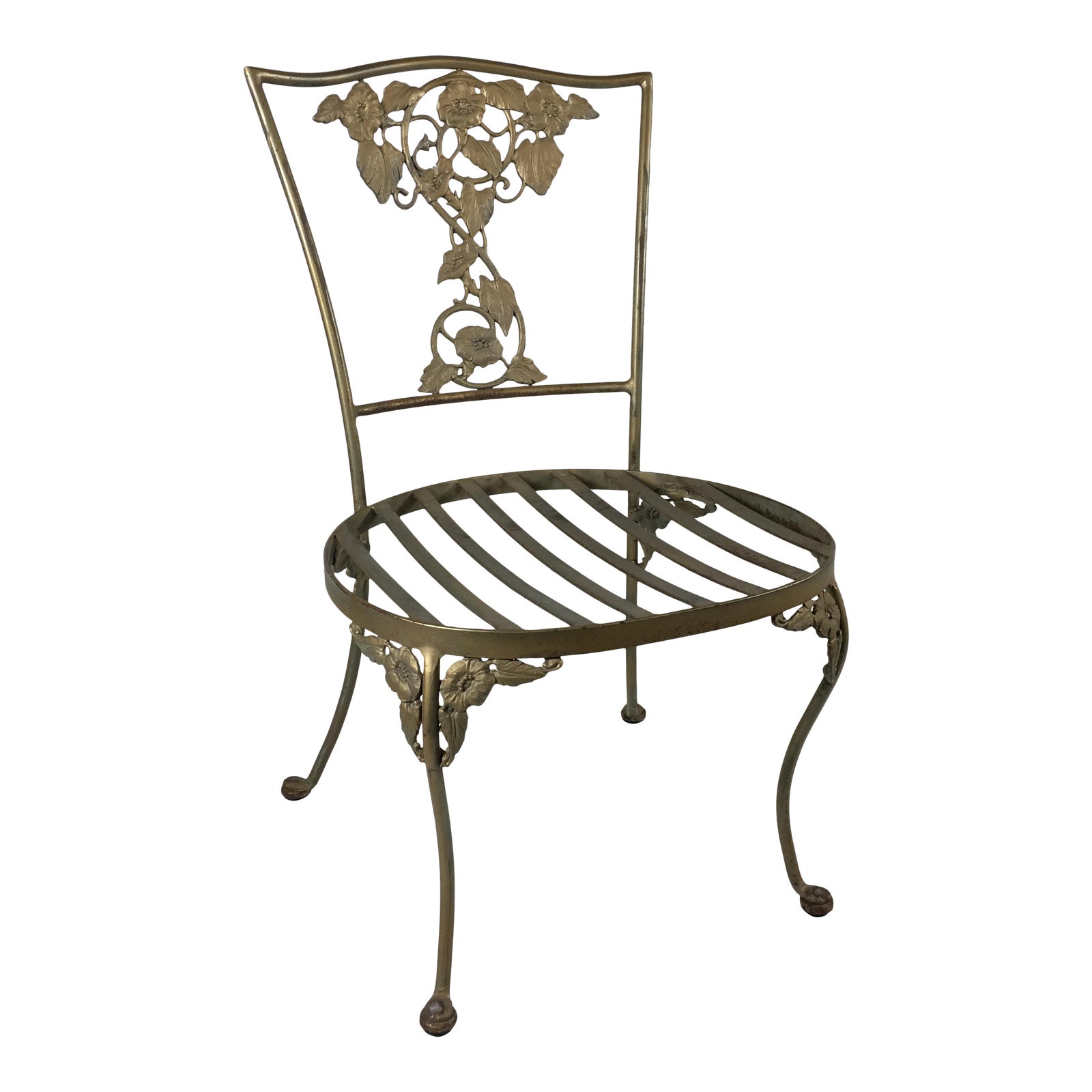Brown Jordan Morning Glory Dining Chair Chairish