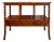 Vintage Faux Bamboo Media Console / Sofa Table For Sale