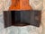 Tan 19th Century English Painted Hanging Corner Cupboard With Floral Decoration For Sale - Image 8 of 10