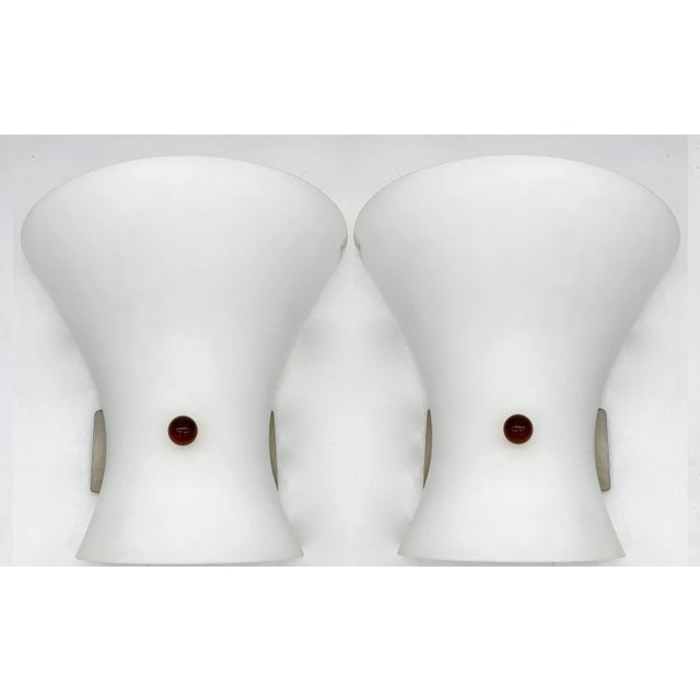 White Wall Lamps from Itre, 1980, Set of 2 For Sale - Image 8 of 8
