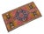 Hand Knotted Small Turkish Rug Door Mat, Entryway Rug, Bath Mat, Kitchen Decor - 1′4″ × 2′6″ For Sale - Image 6 of 13