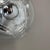 Metal Wave Wall Light from Peill & Putzler, Germany, 1970s For Sale - Image 7 of 17
