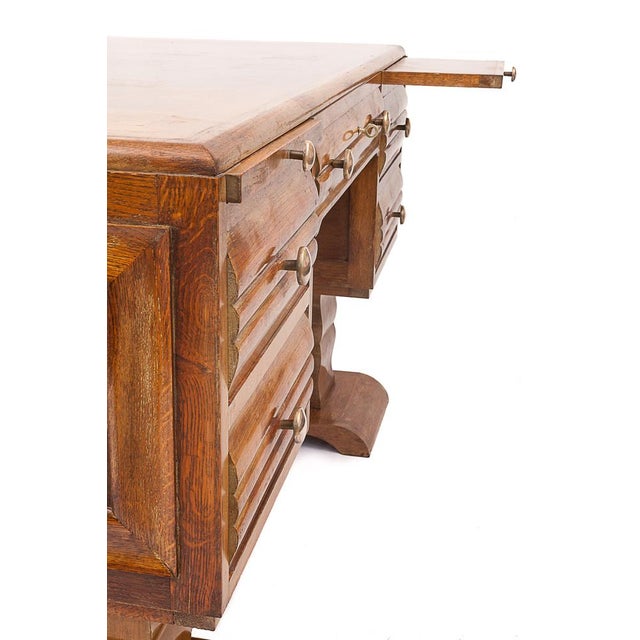 Art Deco Desk attributed to Charles Dudouyt, 1930s For Sale - Image 3 of 15