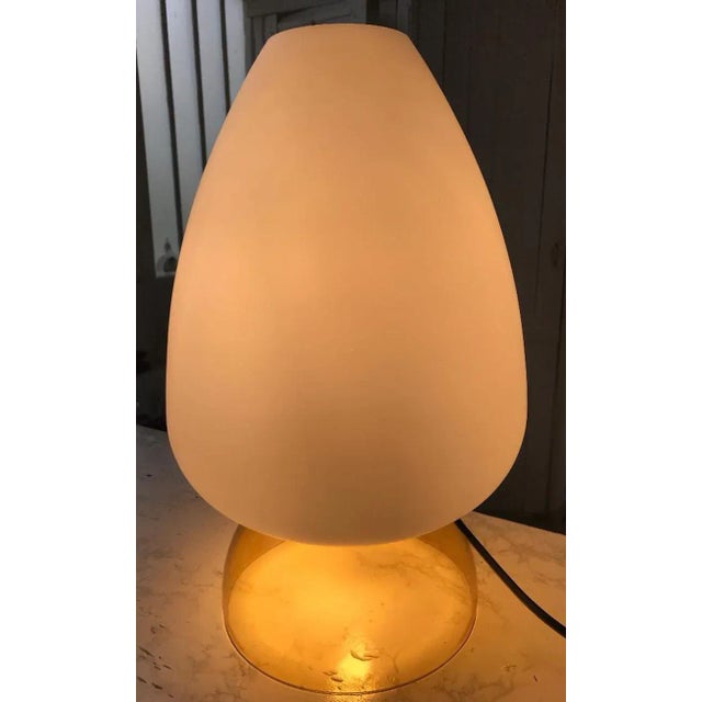 Vintage Murano Glass Table Lamp from Tre, 1980s For Sale - Image 3 of 10