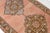 Authentic Hand-Knotted Runner, Faded Pink Vintage Rug, For Sale - Image 9 of 10