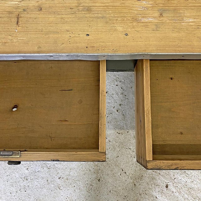 Rustic Console or Worktable, 1950s For Sale - Image 13 of 14