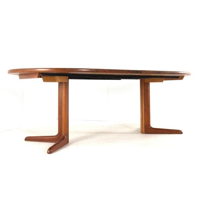 Danish Round 2-Way Extendable Stenum Dining Table For Sale - Image 15 of 16