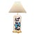 Blue Butterfly Cloche Lamp For Sale