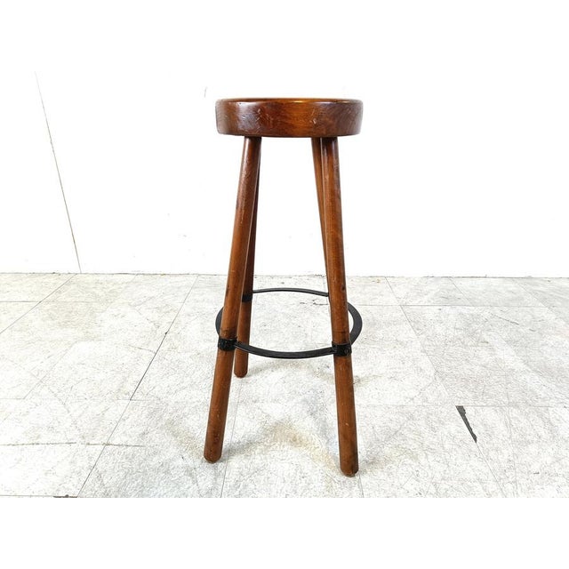 1960s Brutalist Bar Stool, 1960s For Sale - Image 5 of 11