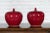 Vintage Chinese Oxblood Finish Jars - A Pair For Sale - Image 9 of 13