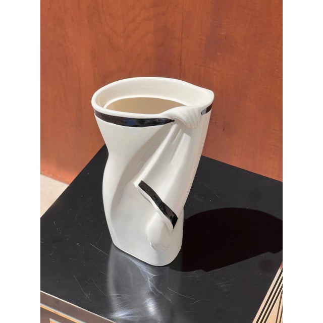 An Authentic Postmodern Vase By Lindsey B., 1983 For Sale - Image 4 of 8