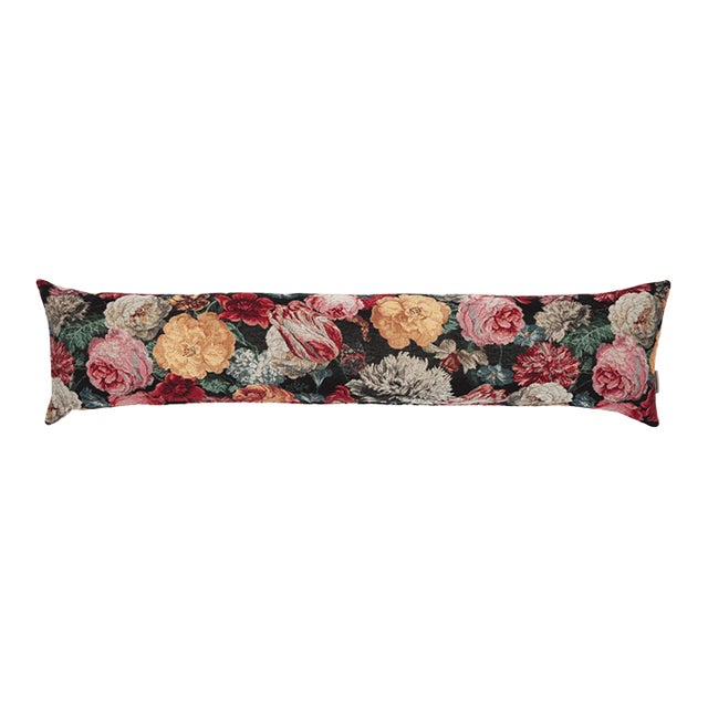 Summer Blooms Woven Draught Excluder - 20x90cm (8"x35") For Sale