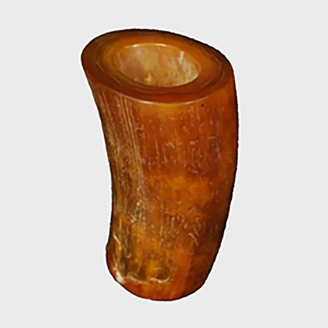Traditional Horn Libation Cup For Sale - Image 3 of 5