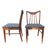 Wood 1960s Attributed Keller “Valkerie Ii” Oak Dining Chairs, Pair For Sale - Image 7 of 9