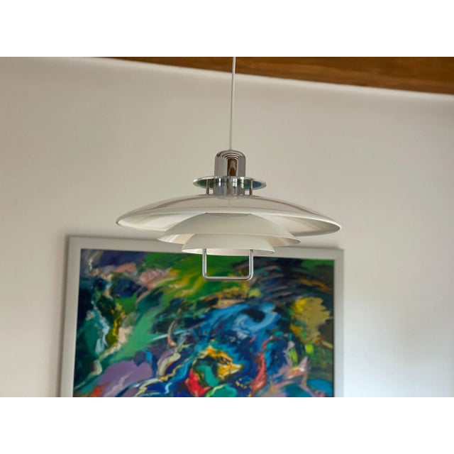 Vintage Space Age Swedish Pendant Light from Belid, 1960s / 70s For Sale - Image 11 of 11