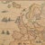 Mid-Century Modern 1970's Vintage Reproduction 17th Century Map of Europe For Sale - Image 3 of 10