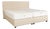Stockholm Bed in Cream Faux Leather from Boxspringliebe For Sale