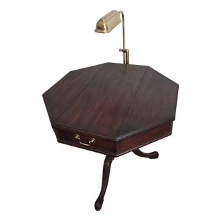 Henkel Harris 5400 29 Jefferson Writing Table in Solid Mahogany For Sale