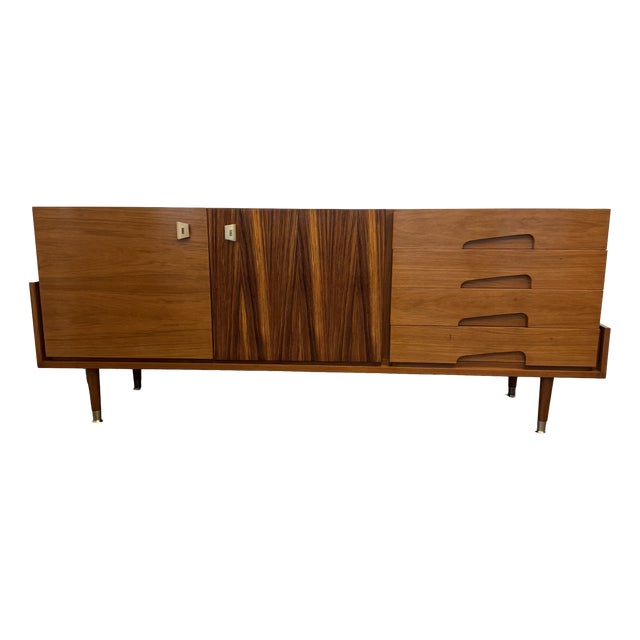 Vintage Sideboard in Wood, 1950s For Sale