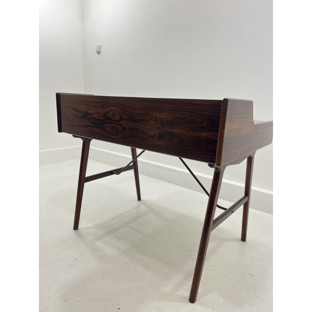 Danish Model 56 Desk in Rosewood by Arne Wahl Iversen for Vinde Mobelfabrik, 1960s For Sale - Image 11 of 18