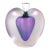 Signed Purple Heart Shaped Zellique Perfume Bottle # 26422 For Sale