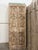 Antique Hand-Carved Double Entry Doors in Distressed Wood Architectural Statement Panels 80x30 For Sale - Image 4 of 7