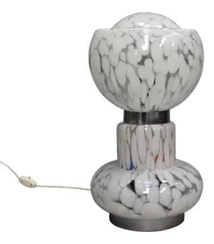 Large Italian Murano Glass Table Lamp, 1970s