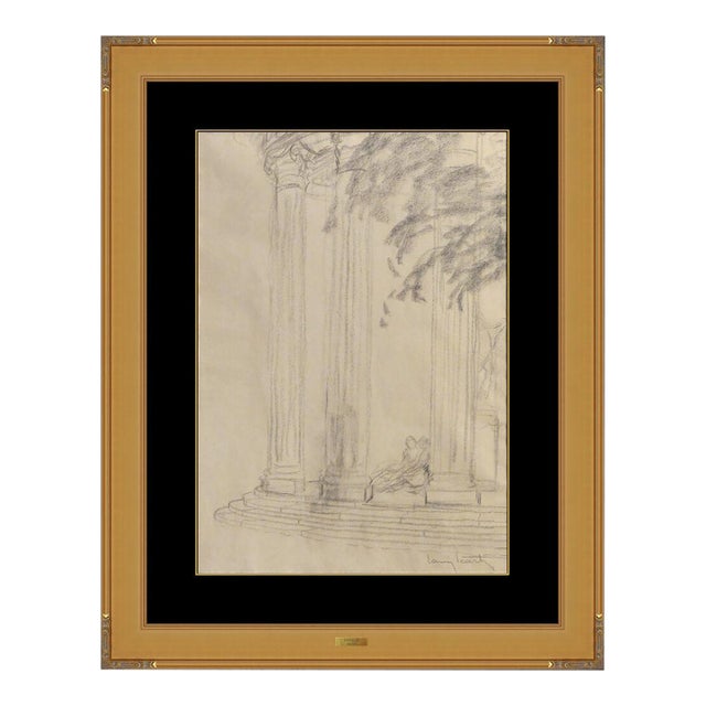 1930s Afternoon in the Park, Louis Icart For Sale