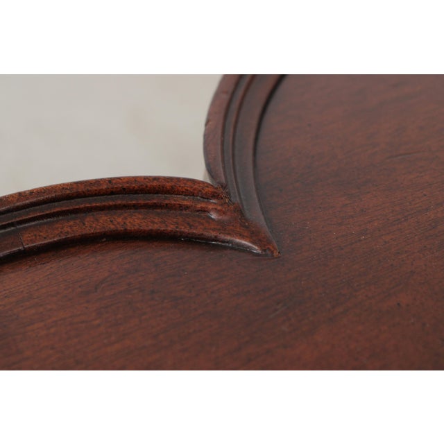 Mahogany Colonial Williamsburg Style Kettle Stand For Sale - Image 10 of 12