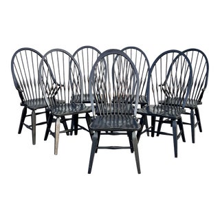 Broyhill Attic Heirlooms Windsor Dining Chairs - Set of 8 For Sale