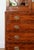 Mid 19th Century American Federal Mahogany Secretary Desk & Bookcase With Astragal Glazing and Fitted Writing Interior For Sale - Image 5 of 5