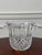 1990s Vintage Cut Crystal Ice Bucket For Sale - Image 5 of 9