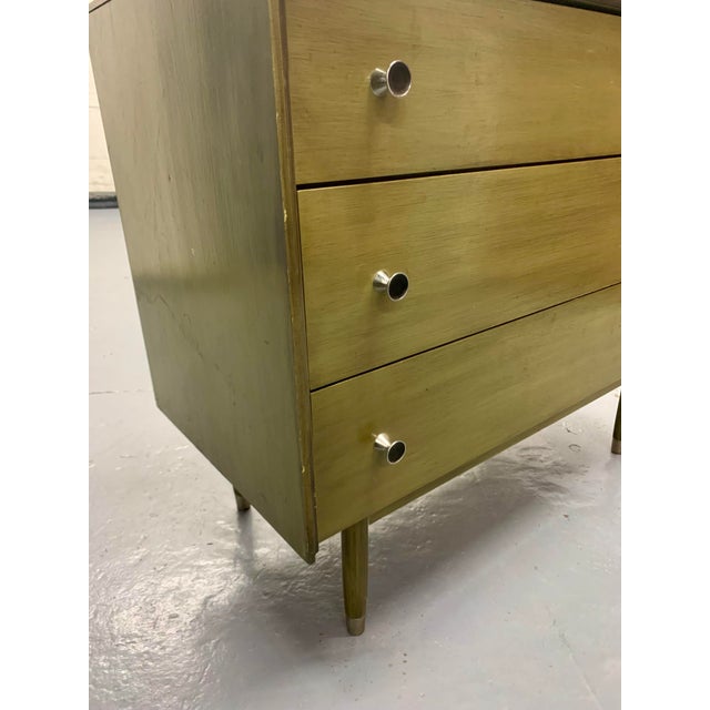 1960s 1960s Green Three Drawers Dresser by Khoury For Sale - Image 5 of 12