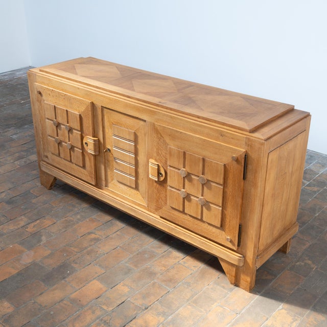 Sideboard in the style of Charles Dudouyt, 1940s For Sale - Image 8 of 10