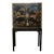 1980s An Oriental George III Lacquer Bar Cabinet From Baker's Stately Homes Collection For Sale