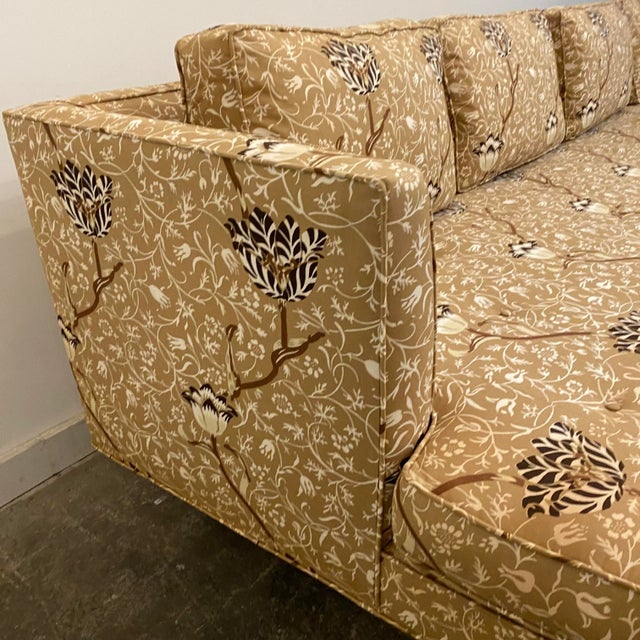 Mid Century Modern Edward Wormley for Dunbar Sofa Recovered in William