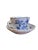 Beautiful antique set of 6 cups and 6 saucers by Meissen Teichert in a traditional blue onion pattern. Teapot and creamers...