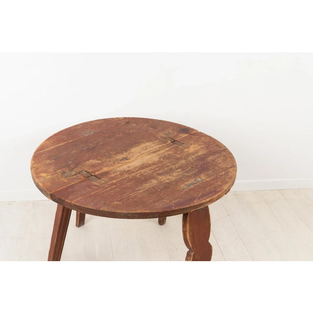 Wood 19th Century Swedish Combination Table and Chair For Sale - Image 7 of 12