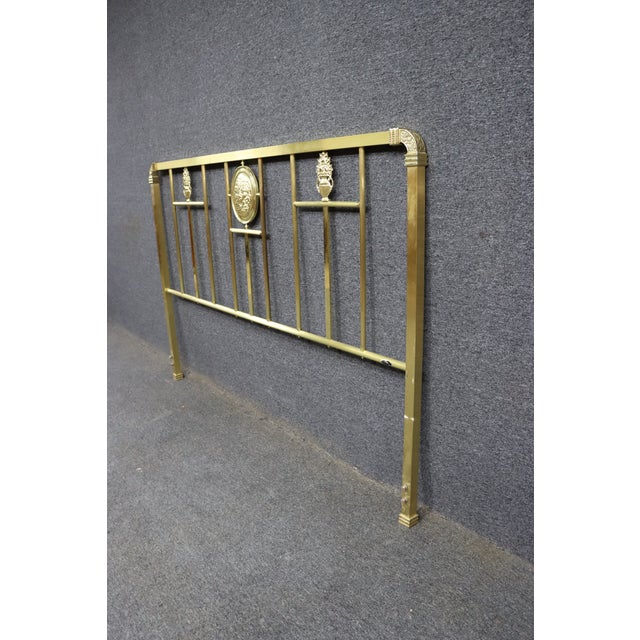 Wesley Allen Brass King Headboard For Sale In Philadelphia - Image 6 of 11